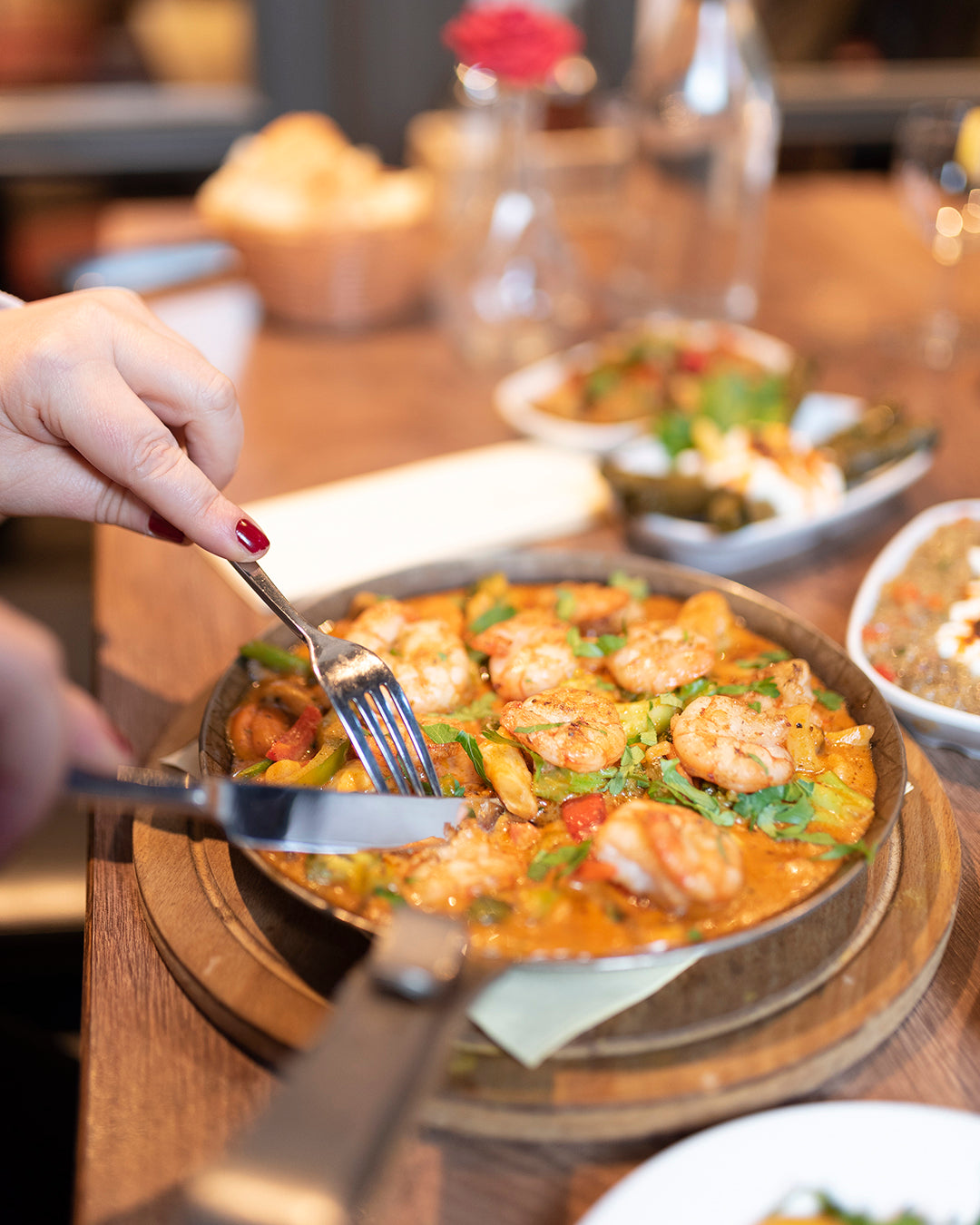 Catering Menü ( Pfannengerichte + Beilagen )